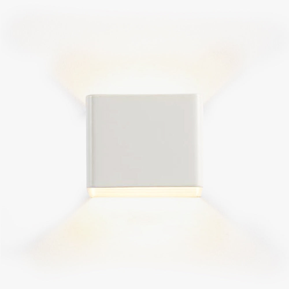 Contemporary Square Wall Light Fixture