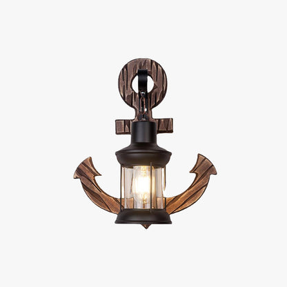 Rustic Nautical LED Wall Lamp
