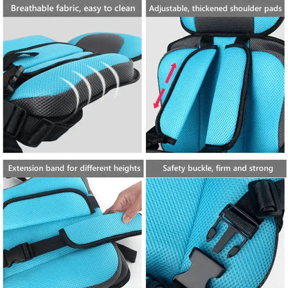 Compact Kids Travel Car Booster Seat