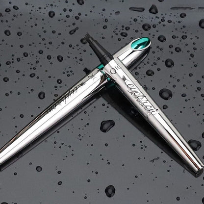 Easy Use Waterproof Brow Pen 4 Tip Tattoo Eyebrow Pencil