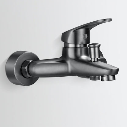Luxury Bath Faucet Handheld Shower Wall Mount