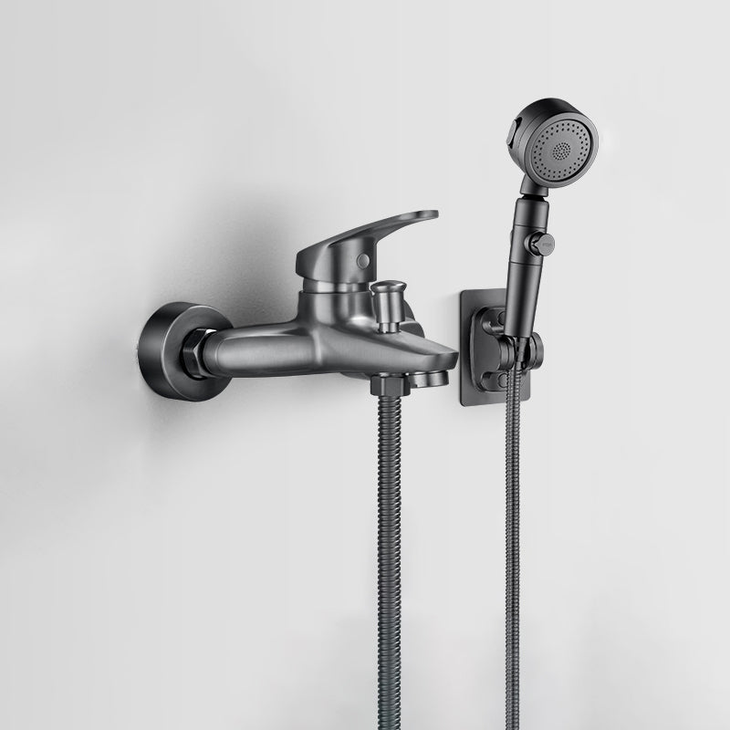 Luxury Bath Faucet Handheld Shower Wall Mount