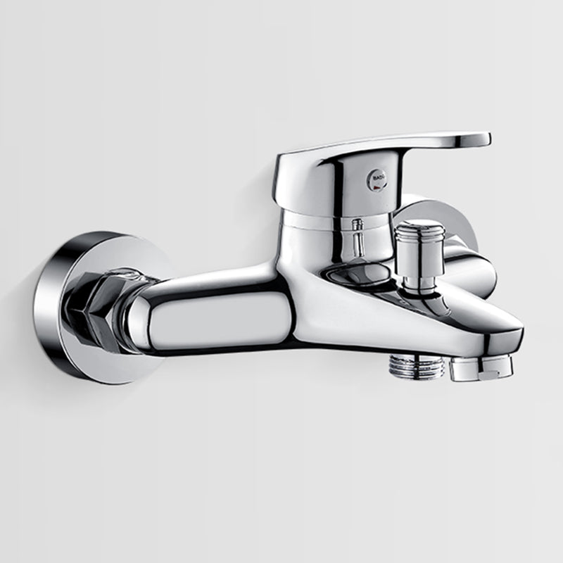 Luxury Bath Faucet Handheld Shower Wall Mount