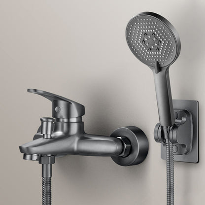Luxury Bath Faucet Handheld Shower Wall Mount