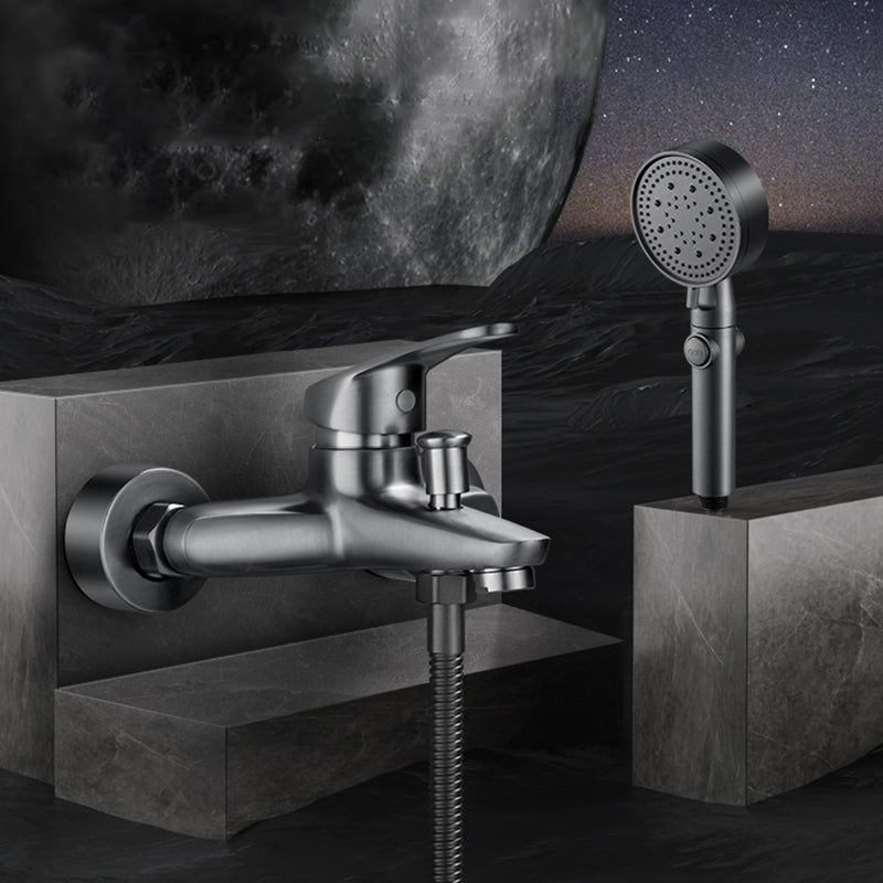 Luxury Bath Faucet Handheld Shower Wall Mount