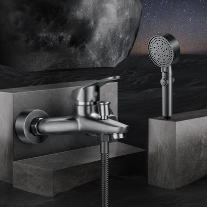 Luxury Bath Faucet Handheld Shower Wall Mount