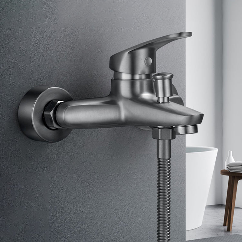 Luxury Bath Faucet Handheld Shower Wall Mount