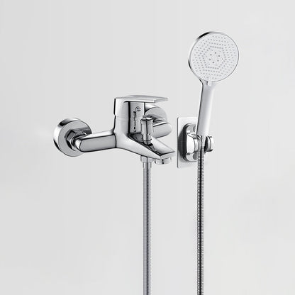 Luxury Bath Faucet Handheld Shower Wall Mount