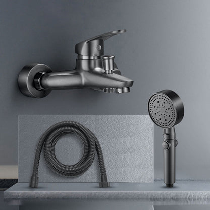 Luxury Bath Faucet Handheld Shower Wall Mount