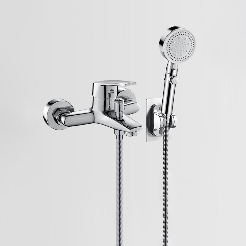 Luxury Bath Faucet Handheld Shower Wall Mount