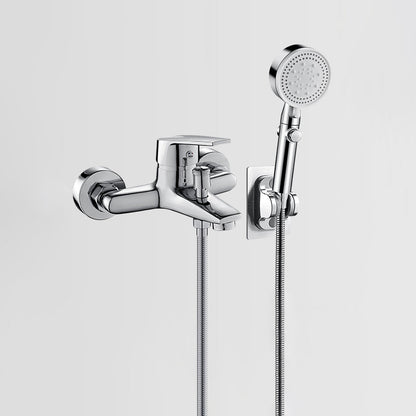 Luxury Bath Faucet Handheld Shower Wall Mount