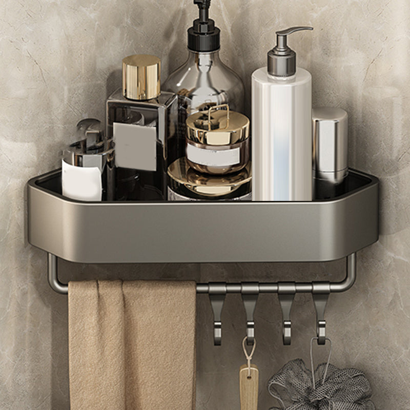 Sticky Bathroom Shelf Metal Organizer Accessory