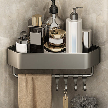 Sticky Bathroom Shelf Metal Organizer Accessory