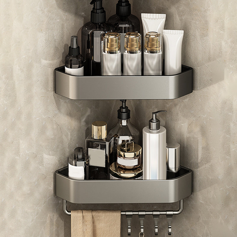 Sticky Bathroom Shelf Metal Organizer Accessory