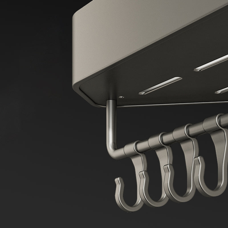 Sticky Bathroom Shelf Metal Organizer Accessory