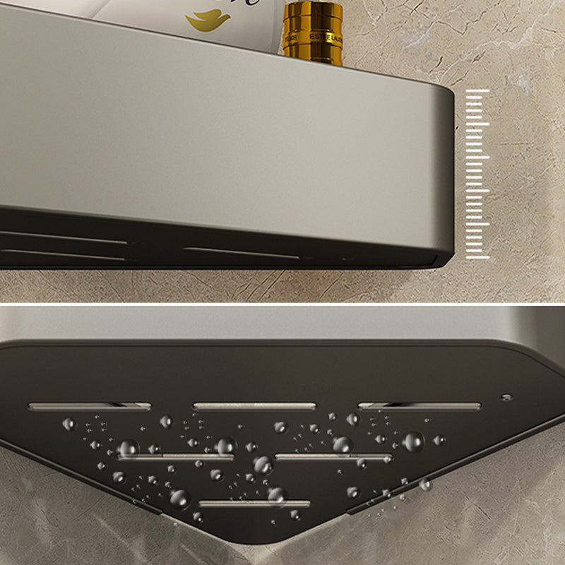 Sticky Bathroom Shelf Metal Organizer Accessory