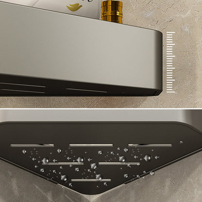 Sticky Bathroom Shelf Metal Organizer Accessory