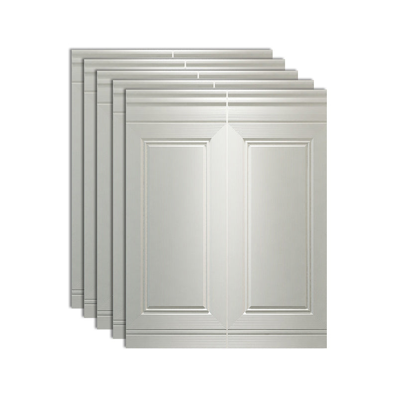 Easy Stick Waterproof Wall Panel Solid Color Decor
