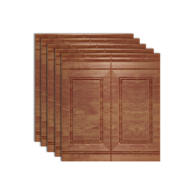 Easy Stick Waterproof Wall Panel Solid Color Decor