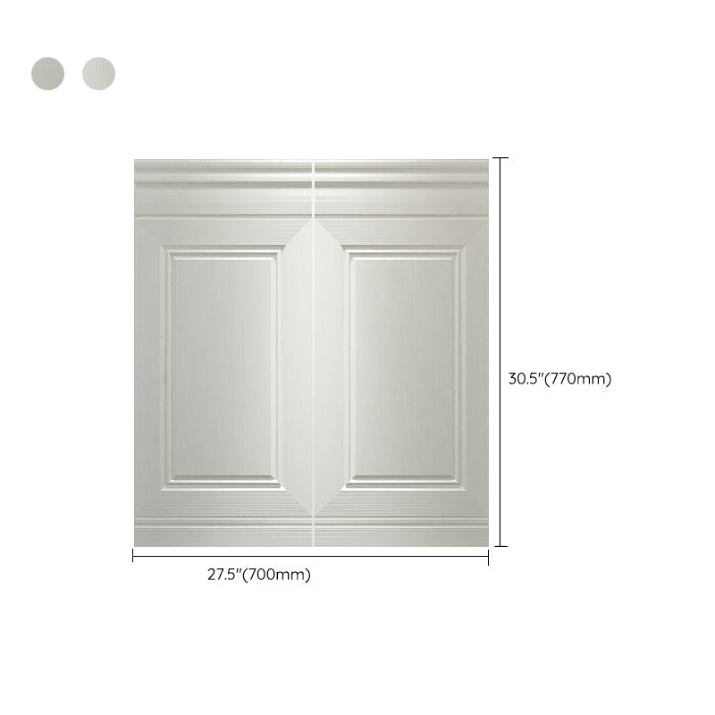 Easy Stick Waterproof Wall Panel Solid Color Decor
