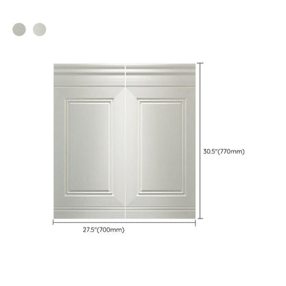 Easy Stick Waterproof Wall Panel Solid Color Decor