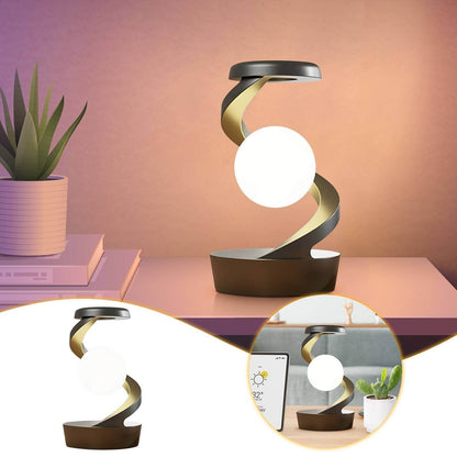 Compact LED Desk Lamp with Wireless Charging and Touch Control