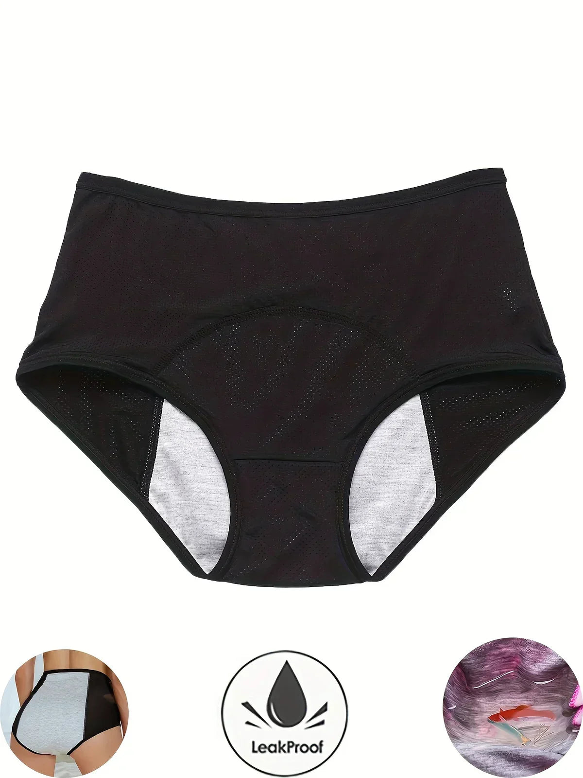 Comfortable Leak-proof High Waisted Panties - Cofik
