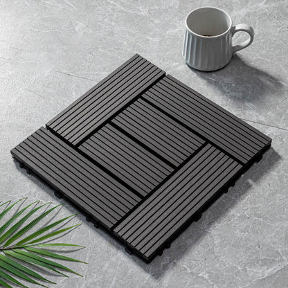 Natural Wood Outdoor Patio Tiles