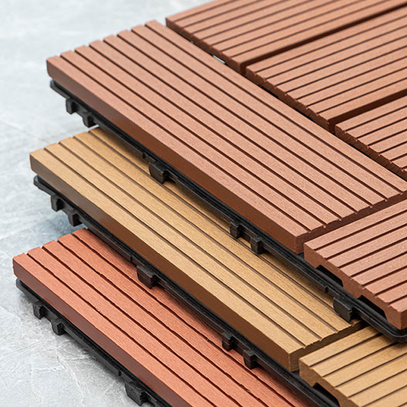 Natural Wood Outdoor Patio Tiles