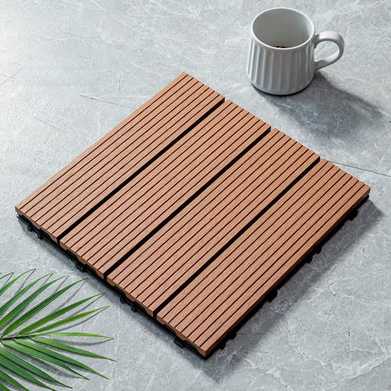Natural Wood Outdoor Patio Tiles