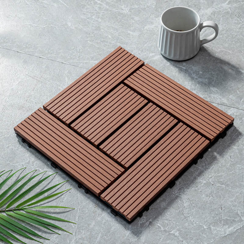 Natural Wood Outdoor Patio Tiles