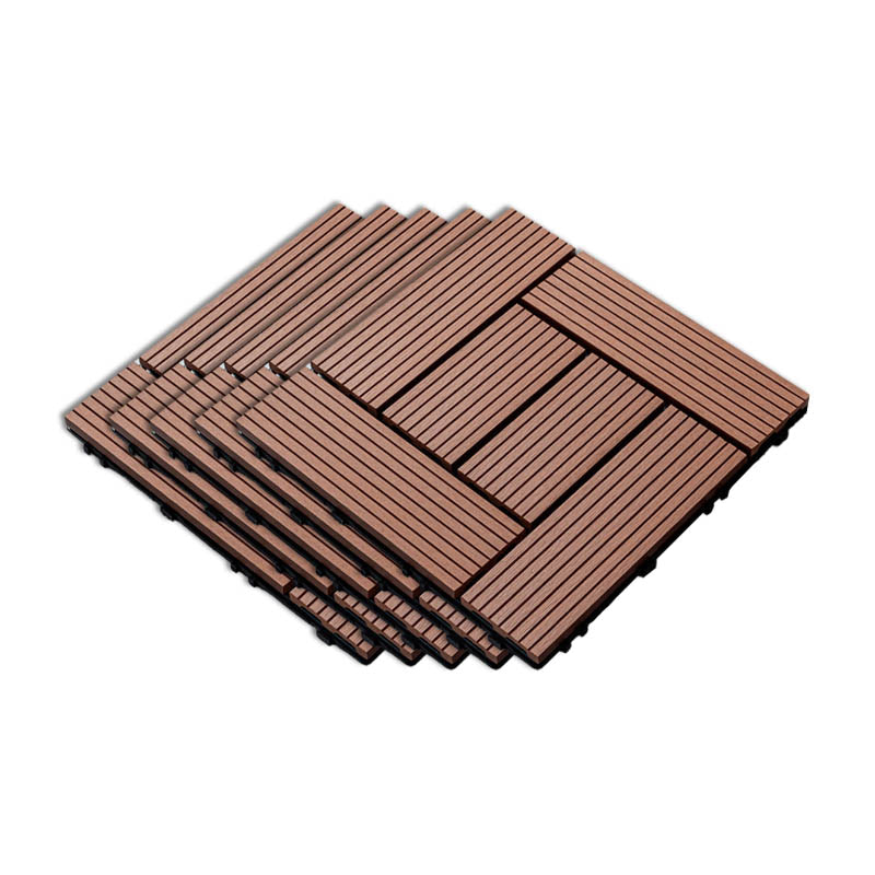Natural Wood Outdoor Patio Tiles