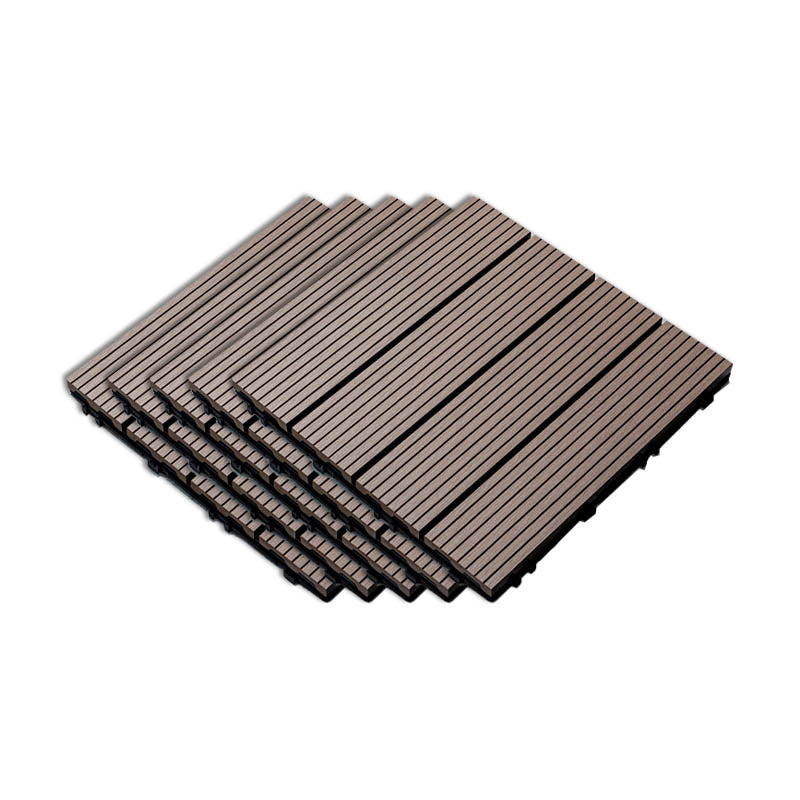 Natural Wood Outdoor Patio Tiles