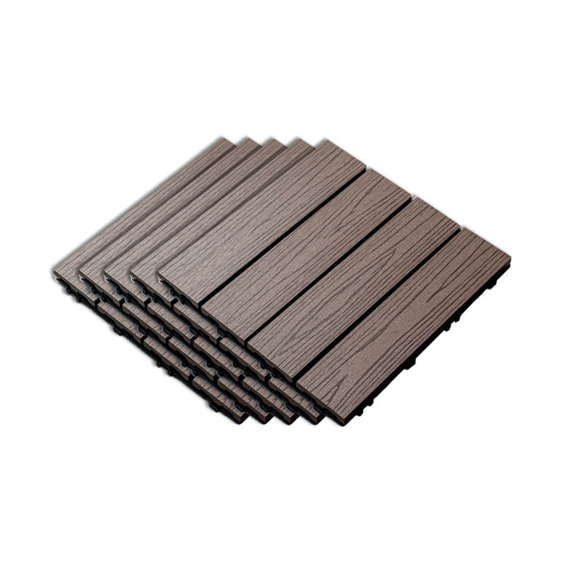 Natural Wood Outdoor Patio Tiles