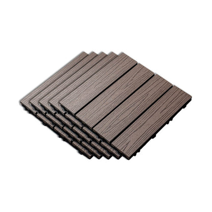 Natural Wood Outdoor Patio Tiles