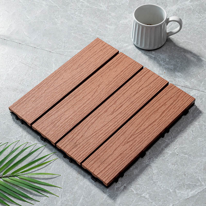 Natural Wood Outdoor Patio Tiles
