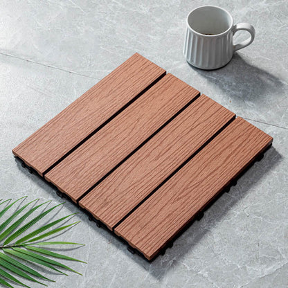 Natural Wood Outdoor Patio Tiles