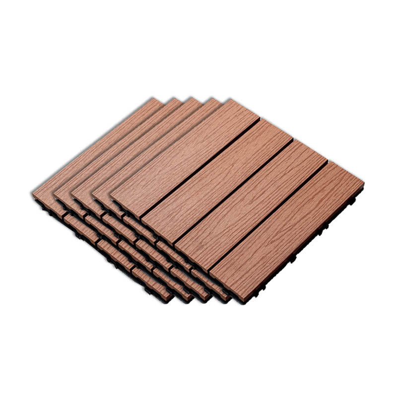 Natural Wood Outdoor Patio Tiles