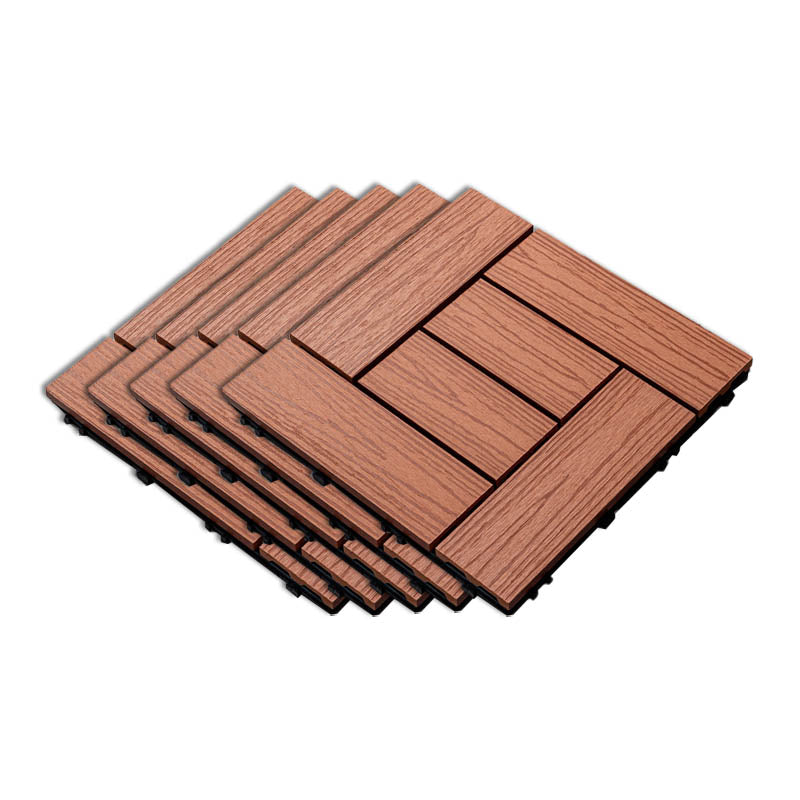 Natural Wood Outdoor Patio Tiles