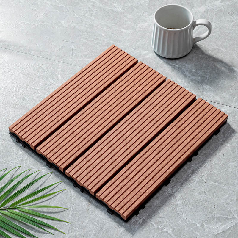Natural Wood Outdoor Patio Tiles