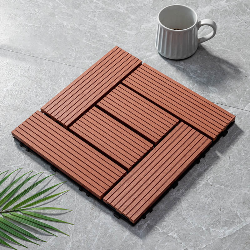 Natural Wood Outdoor Patio Tiles