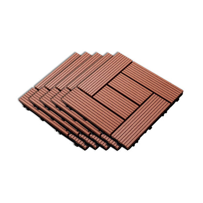Natural Wood Outdoor Patio Tiles