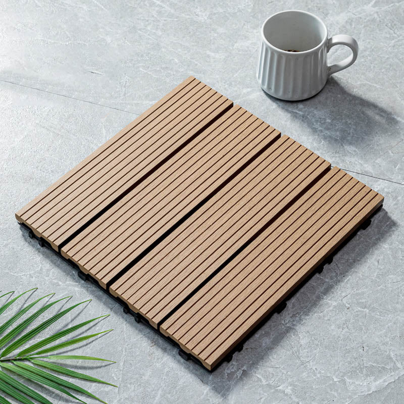 Natural Wood Outdoor Patio Tiles