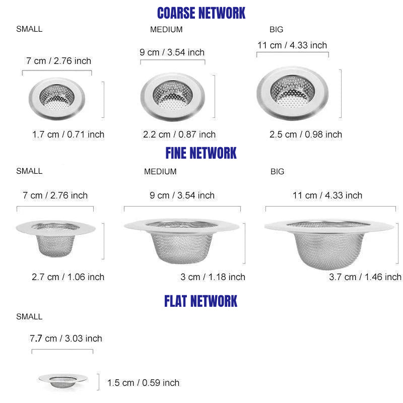 Cofik | Premium Metal Kitchen Sink Strainers