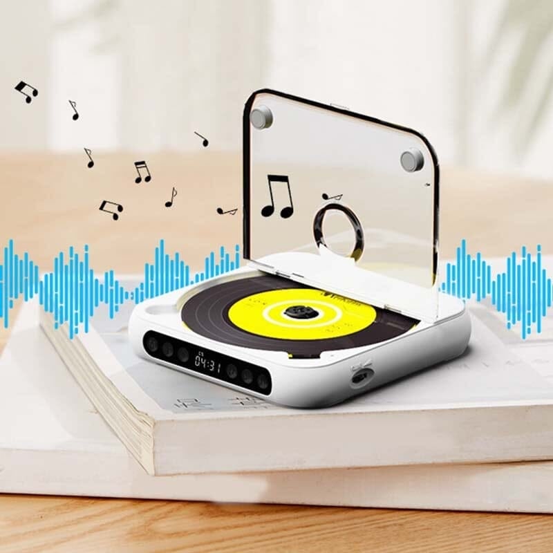 Compact Wireless CD Music Player