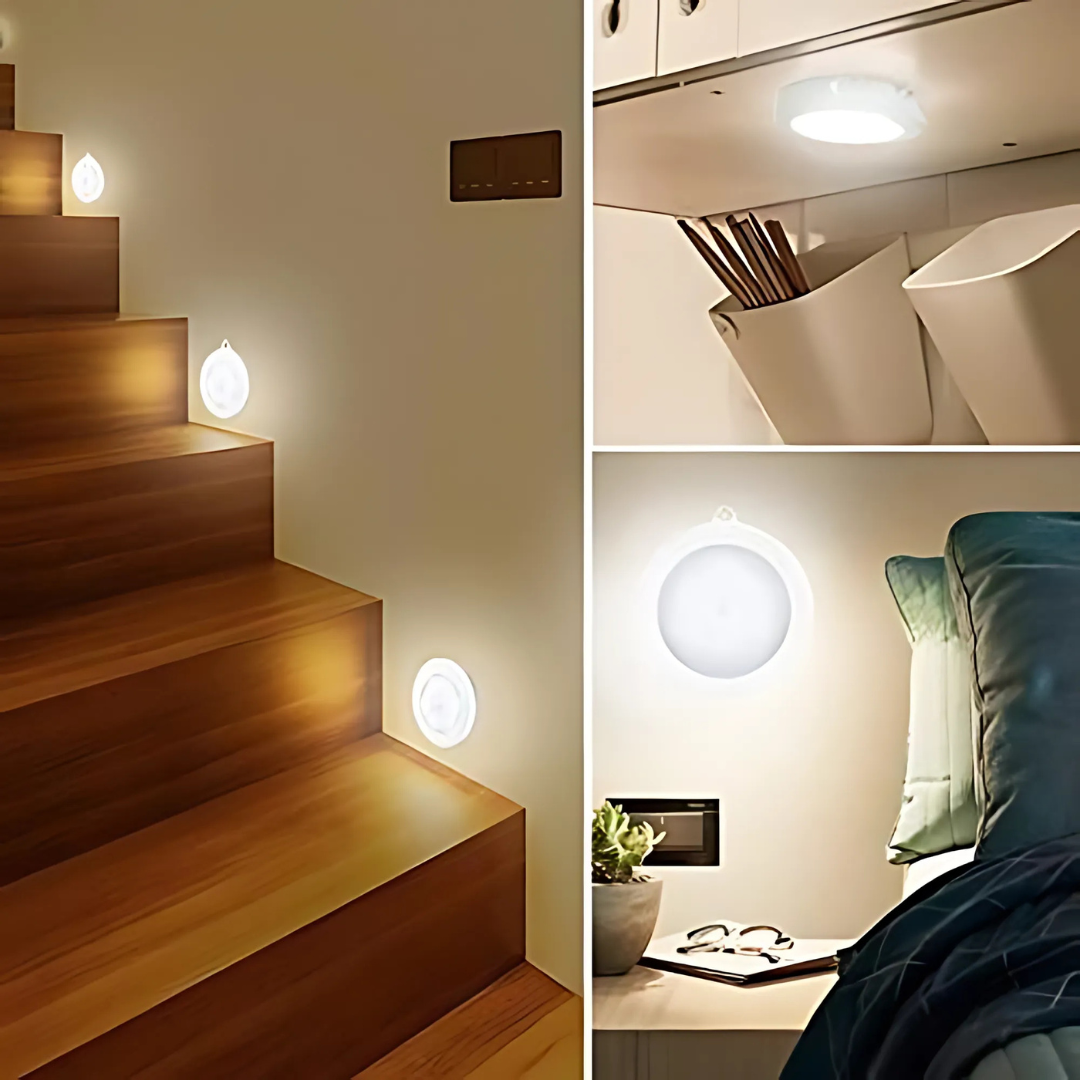 Automatic LED Nightlight for Hallway and Stairs