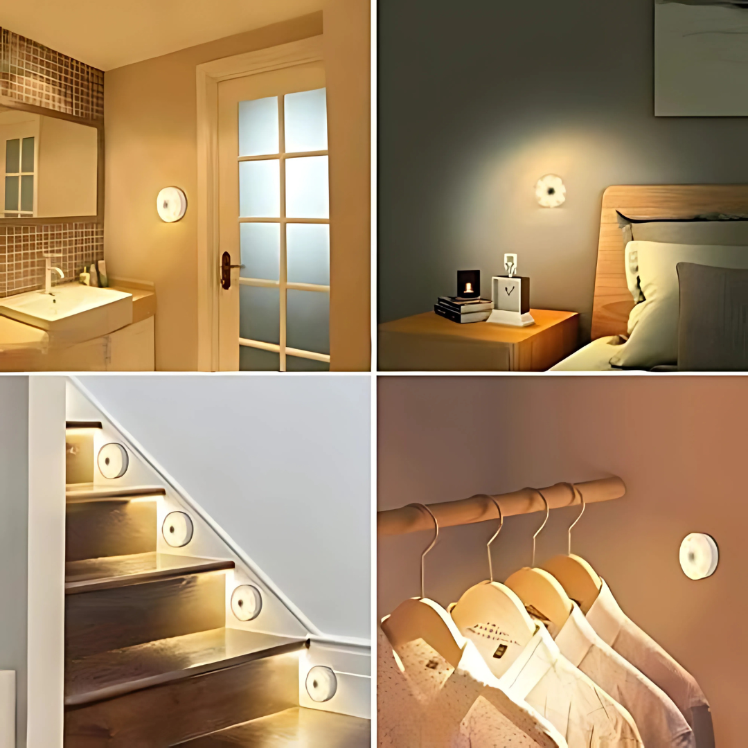 Automatic LED Nightlight for Hallway and Stairs