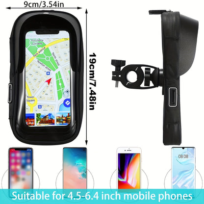 Universal Bike Phone Mount - Adjustable 360° Rotation