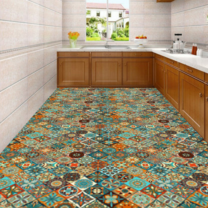 Waterproof Kitchen Backsplash Tile Scratch Resistant PVC Floor Tile
