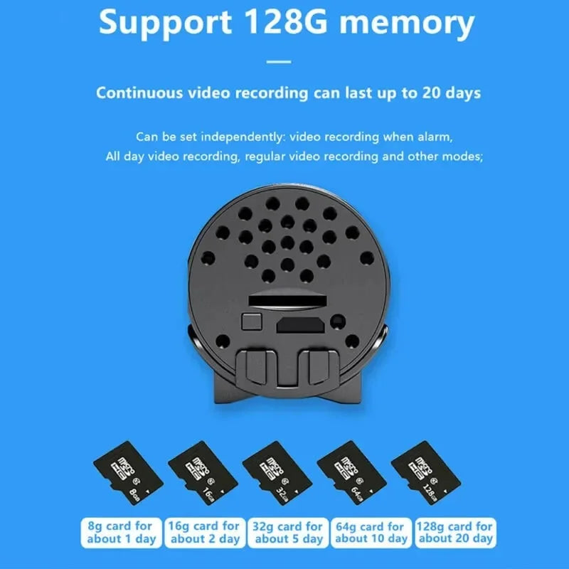 Compact Portable Wi-Fi Camera